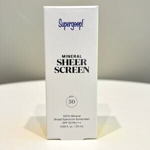 Supergoop! Mineral Sheer Sunscreen SPF 30